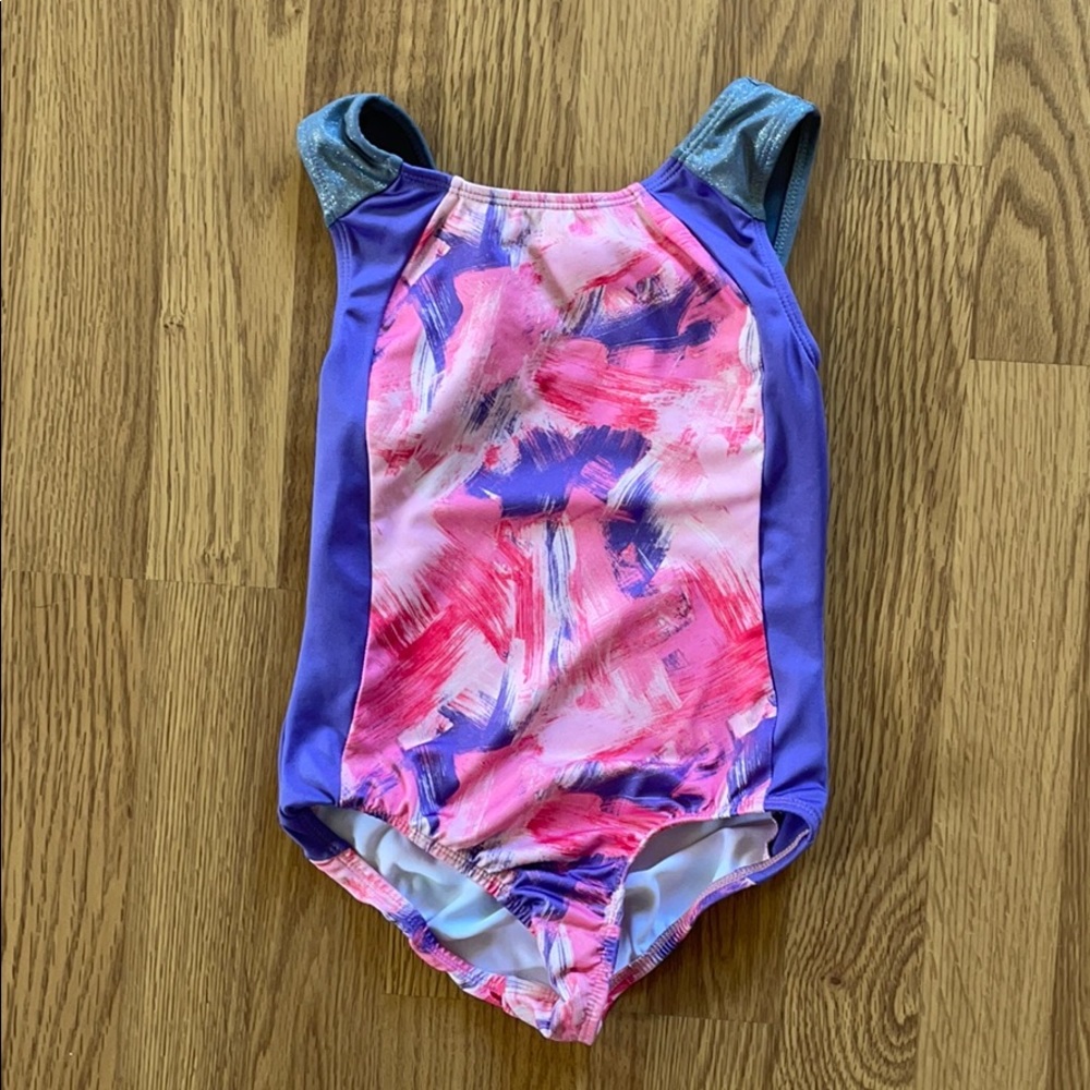 More than Magic gymnastics leo. Size 7/8.